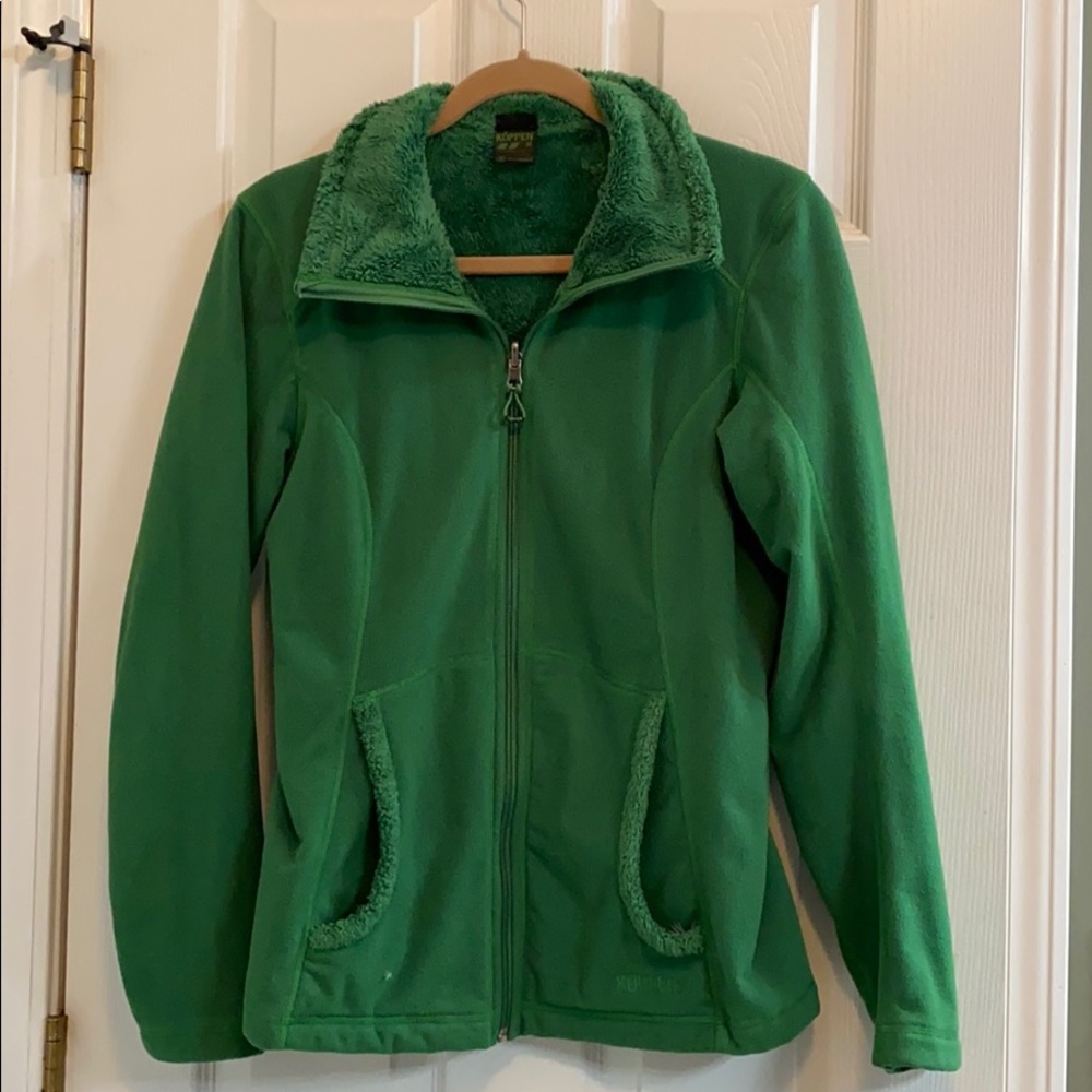 Reversible Cotton/fleece Zip up jacket